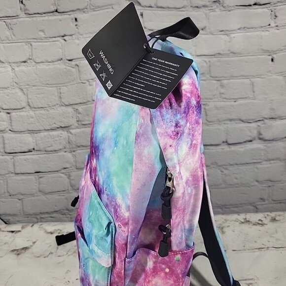 Abshoo Backpack Womens Girls Book Bag Pink Galaxy Standard School Travel NEW NWT - Picture 6 of 13